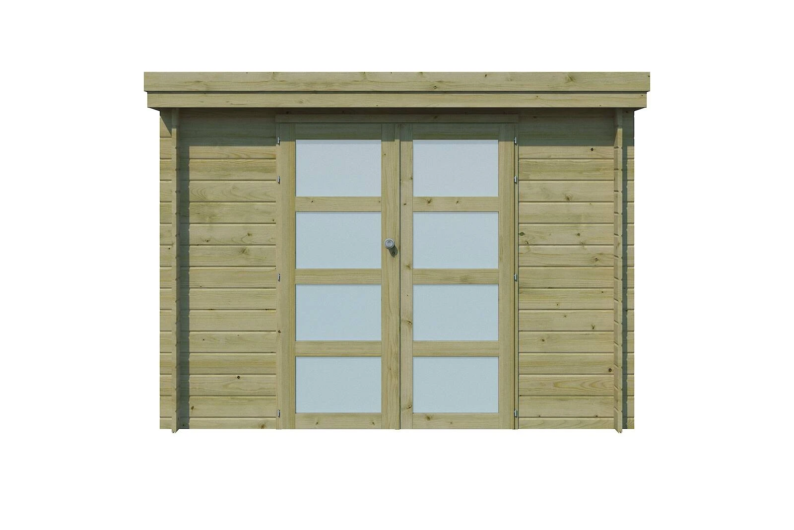 Woodlands Blokhut Oregon Groen Geïmpregneerd 295 x 325 cm - Afbeelding 2